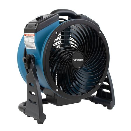 Xpower 1000 CFM, Variable Speed 11” Sealed Brushless DC Motor Rechargeable AC/DC Air Circulator FC-150B
